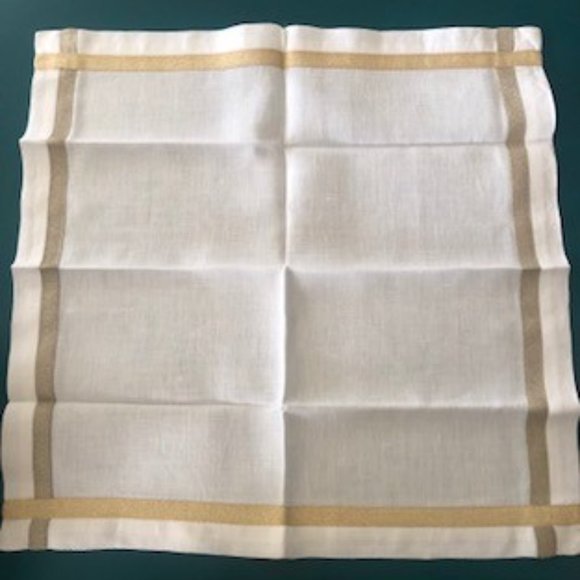 100% Linen Holiday Table Napkins - Picture 2 of 3